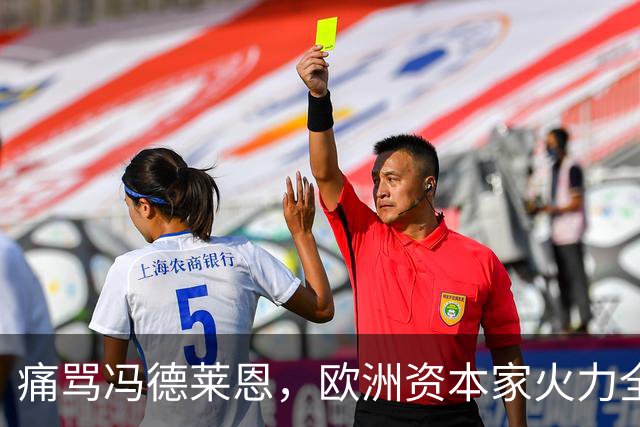 痛骂冯德莱恩，欧洲资本家火力全开，欧洲议会里全是蠢人